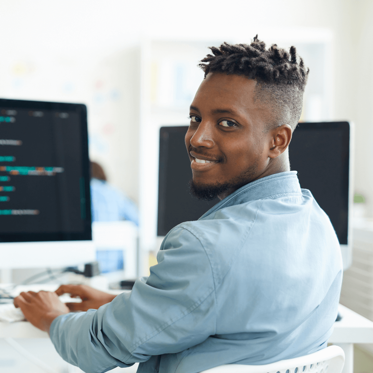 Picture of network engineer